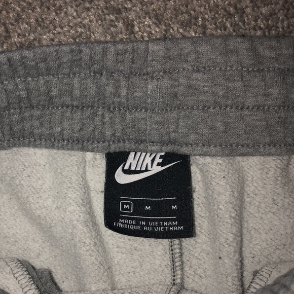Nike Kids Boys Unisex Gray Sweatpants - Picture 3 of 4